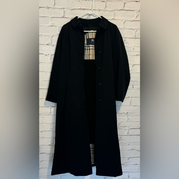 Burberry Long Camden Coat with Removable Interior Zip Vest Size 4 - Picture 1 of 11